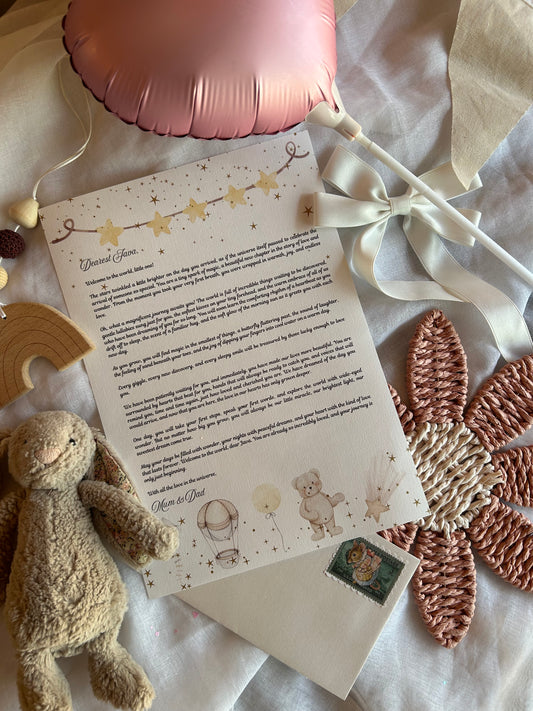 Welcome to the world, little one.