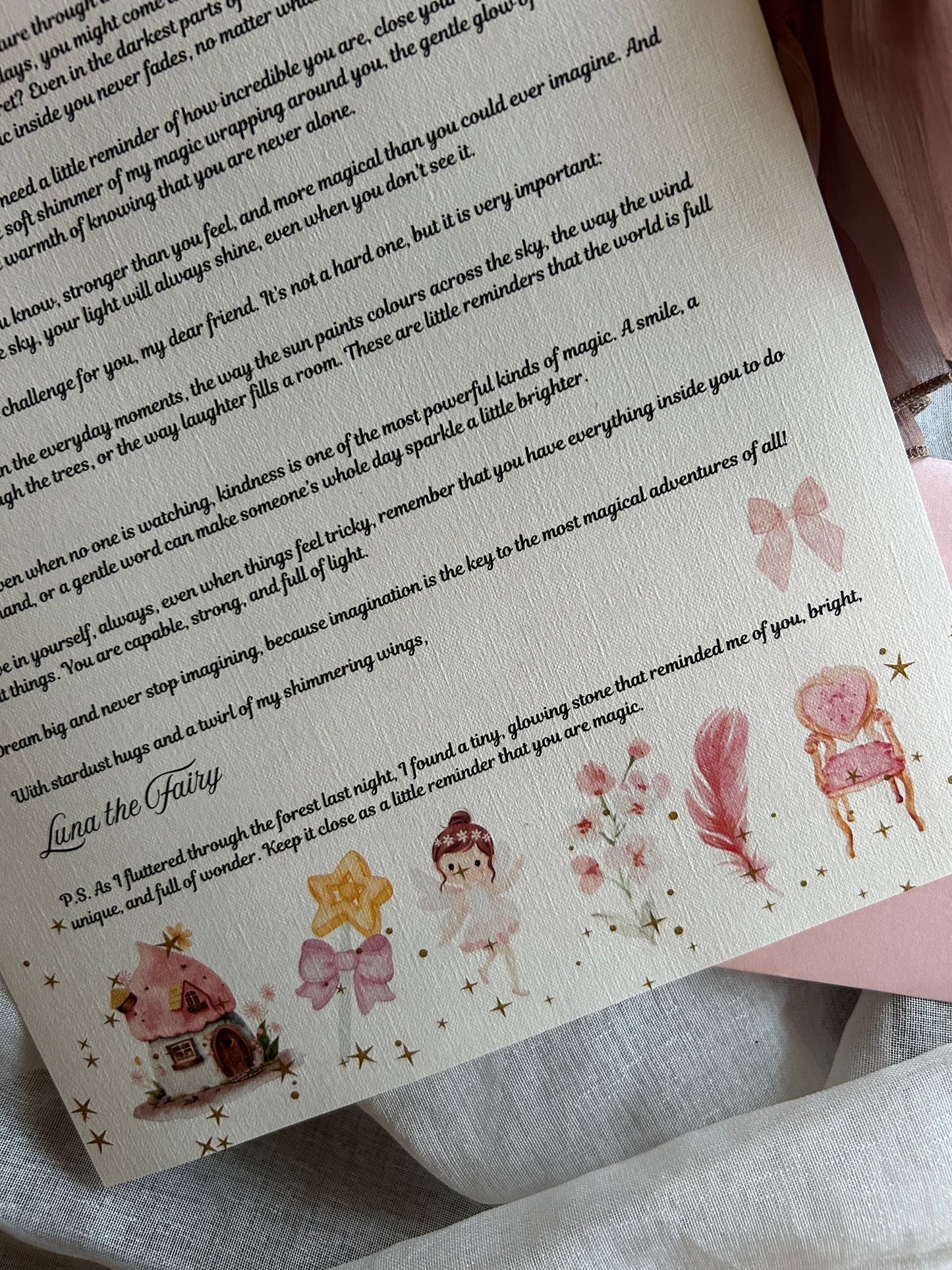 Sprinkled with Fairy Dust - Letter from a Fairy