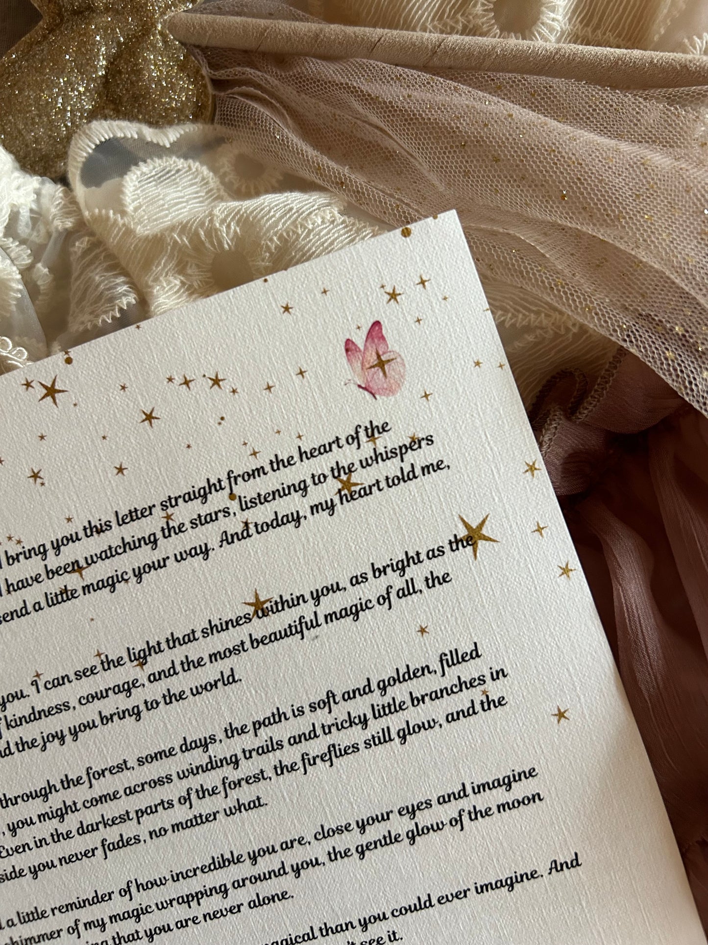 Sprinkled with Fairy Dust - Letter from a Fairy