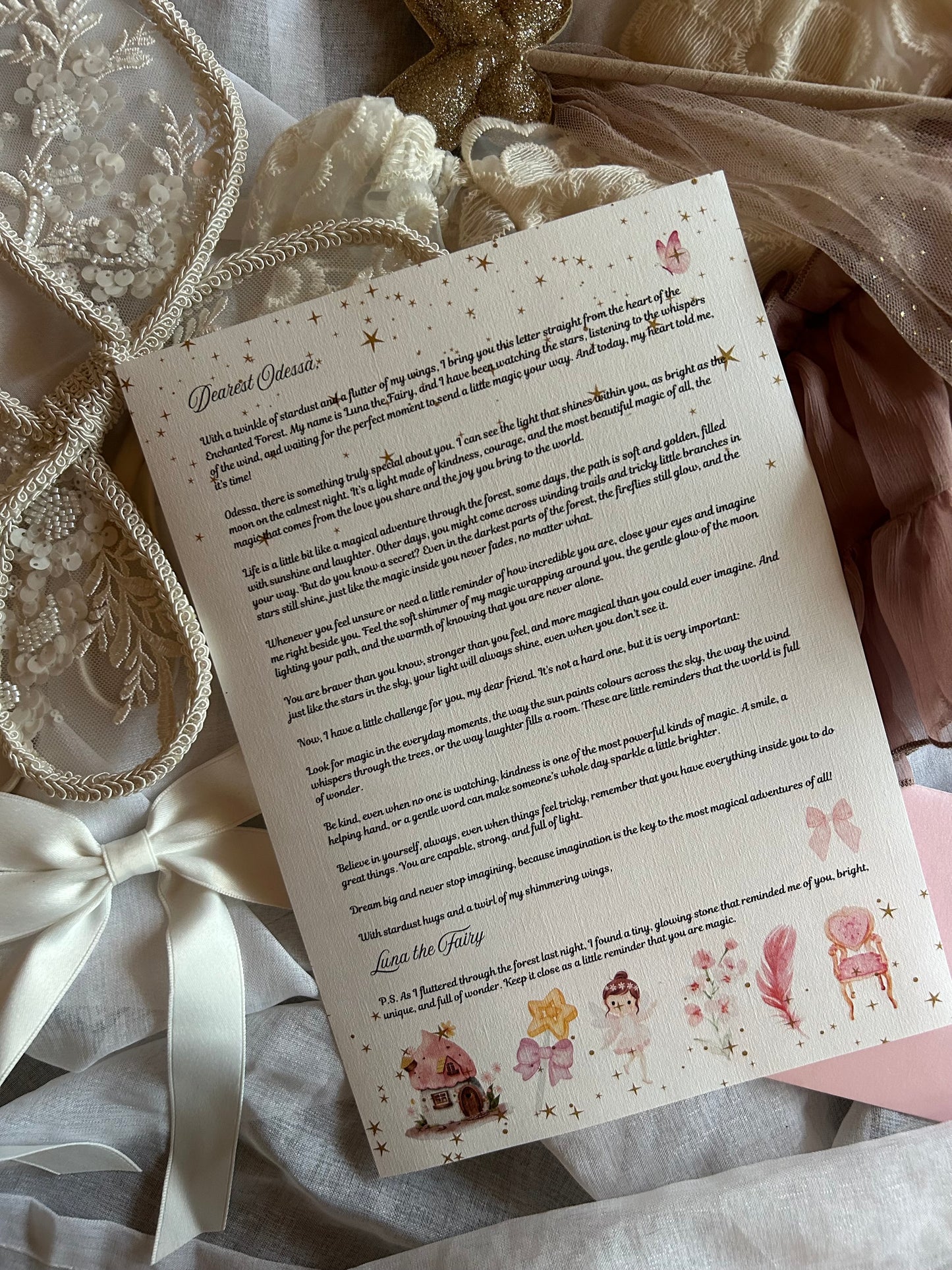 Sprinkled with Fairy Dust - Letter from a Fairy